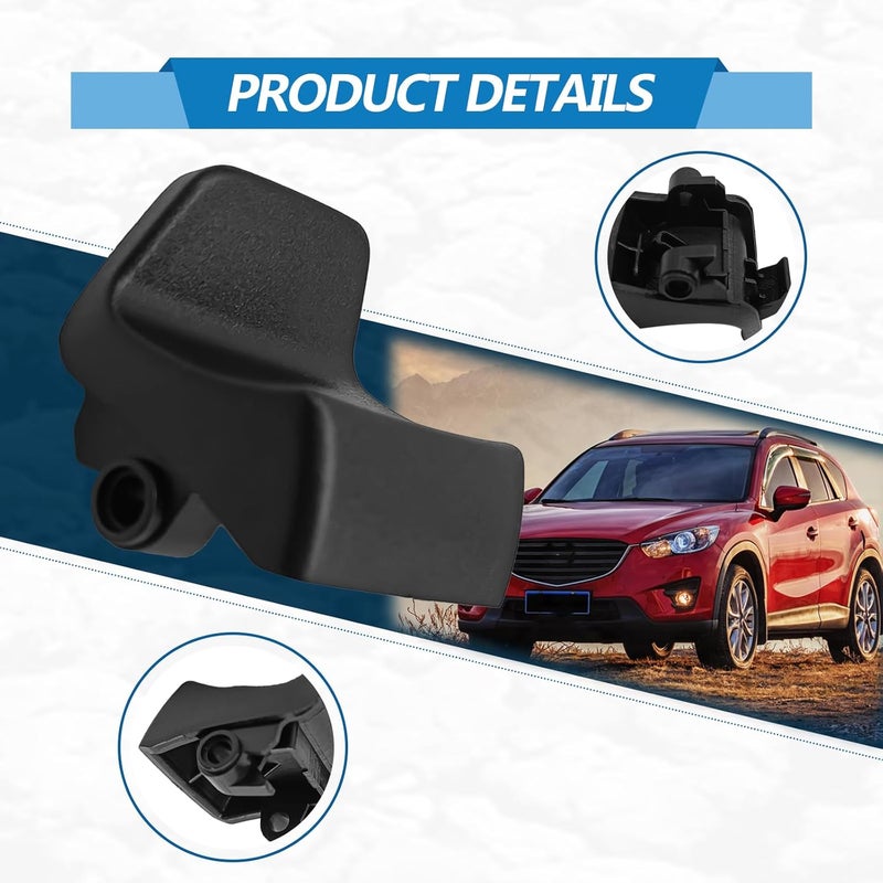 NOTISH غطاء قفل مسند الذراع المركزي متوافق مع 2013-2016 مازدا CX-5، رقم بديل OEM KA0G-64-45YA-02 - Image 4